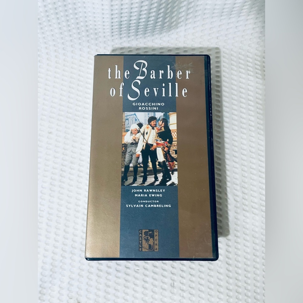 The Barber of Seville VHS Movie 1981